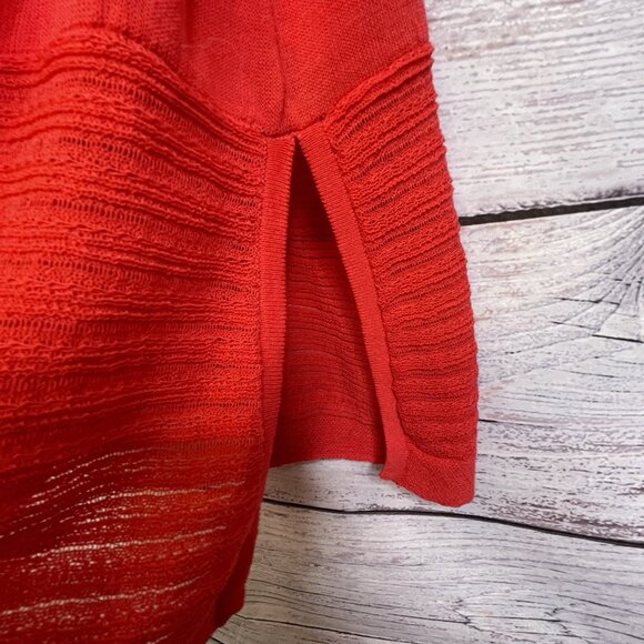 Chicos Women’s Sweater And Cardigan Set Size 16/ XL Burnt Orange Sleeveless - Picture 8 of 16